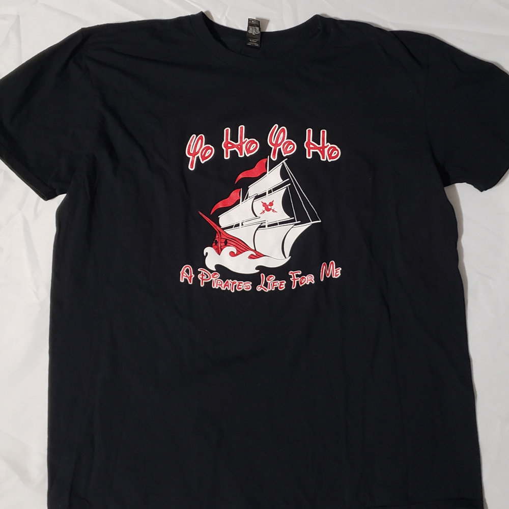 Anvil Mickey Mouse Yo Ho Yo Ho Pirate T Shirt XL